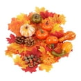 thumbnail image 3 of Tamaño surtido Cabazas artificiales Navidad Espuma Artesanía Decorativa para accesorios de fotos Chimenea Jardín Decoraciones para 50 piezas 21 cm x 19 cm x 5 cm perfecl calabaza, 3 of 6