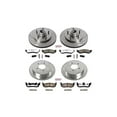 thumbnail image 3 of PowerStop Front and Rear Z36 Truck & Tow Carbon-Fiber Ceramic Brake Pad and Drilled and Slotted Rotor Kit Fits: FORD LINCOLN Select Models K1919-36, 3 of 9