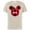 Natural, variant on Minnie Mouse SISTER Holiday Family - Short Sleeve Cotton T-Shirt for Adults - Customized-Navy