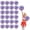 Blue+Red+White, variant on 24 Pcs Cheerleading Pom Poms,13.7inch with Four Finger Payment Cheerleading Handheld Squad Pompoms for Sports Team Cheer Spirit