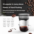 thumbnail image 3 of Portable Hand-Pressed Coffee Maker with Stainless Steel Filter Automatic Drip for Travel, Camping,, 3 of 8