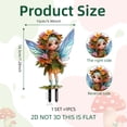 thumbnail image 2 of Garden Pile Cute Outdoor Courtyard Logo Flower Pot Stick Suitable For Outdoor Terrace Decoration Yard Signs Letters And Numbers Memorial Stake for Dog Banner Holder Table Yard Signs with 18x24 Garden, 2 of 3