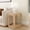 Blonde, variant on Plank+Beam Rectangular Side Table with Shelf, Slim Side Table for Living Room, Pecan