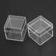 thumbnail image 5 of Caja de Embalaje de Plástico Transparente Cuadrada de 72 Piezas Caja de Dulces Caja de Joyas Caja de Regalo de Cumpleaños de Regalo de Fiesta, 5 of 9