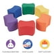 SoftScape Tabouret Papillon Ensemble de Sièges Modulaires pour les Tout-Petits et les Enfants, Sièges Flexibles Colorés pour les Salles de Classe et les Garderies (6 Pièces) - Assortis – image 1 sur 5