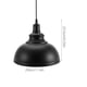thumbnail image 4 of Lámpara E27 Lámparas De Metal Lámpara Colgante De Techo Lámpara Colgante Accesorio De Sombra Negro, 4 of 7