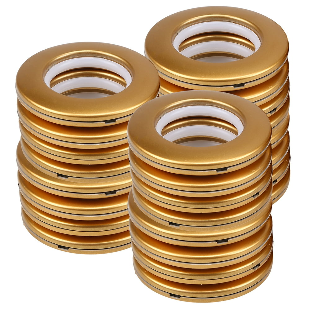 24 Pack Curtain Grommet, Inner Diameter 19/16Inch, Curtain Eyelet