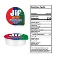 Jif Creamy Peanut Butter Single Serve Cups, Snack Size (Pack of 18) Portion Control, Portable Cup
