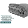 thumbnail image 5 of PAVILIA WATERPROOF Blanket For Couch, Sofa | Waterproof Dog Blanket for Large Dog, Puppy, Cat | Pet Blanket Protector | Plush Soft Warm Fuzzy Sherpa Blanket Bed Throw, Light Grey, 60x80, 5 of 7