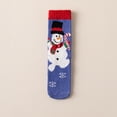 thumbnail image 2 of Fabrcox Womens Cute Mid-Calf Fuzzy Slipper Socks, Non Slip Warm Winter Casual Christmas Printed Indoor Loungewear Socks (E), 2 of 6