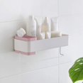 thumbnail image 5 of Organizadores de baño, estante de baño adhesivo con toallero, 5 of 5