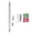 Silver, variant on M Buder Stylus Pen 2-in-1 Capacitive Touch Screen Digital Pen with Replacement Tips & Cleaning Bag, High Precision Tablet Pencil for Mobile Phones & Touch Devices, Pink, 7.1 inches / 18 cm