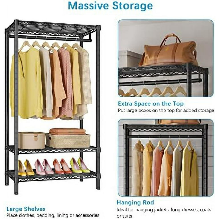 Clothing Racks for Hanging Clothes,Heavy Duty Clothes Rack,Garment