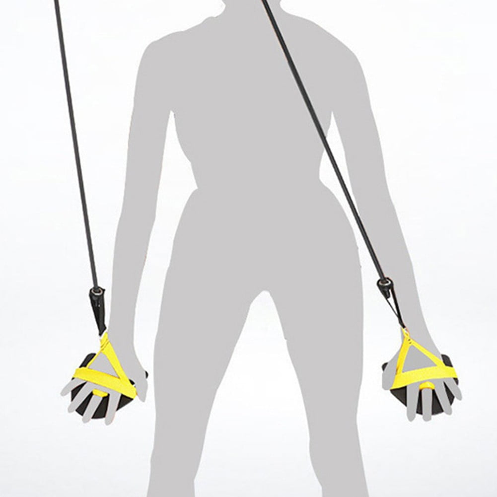 Dryland Swim Trainer con pagaie, fasce di resistenza per