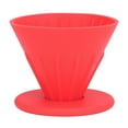 thumbnail image 1 of Porte-filtre à Café, Cône Forme Simple Support Goutteur de Café pour le Bureau pour Rouge, 1 of 8