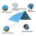thumbnail image 2 of FYTPOV Camping Tarp, Heavy Duty Tent Shelter, Waterproof Portable Outdoor Camping Traveling Awning Backpacking Tarp for Hiking, Bushcraft & Hammock, 2 of 4