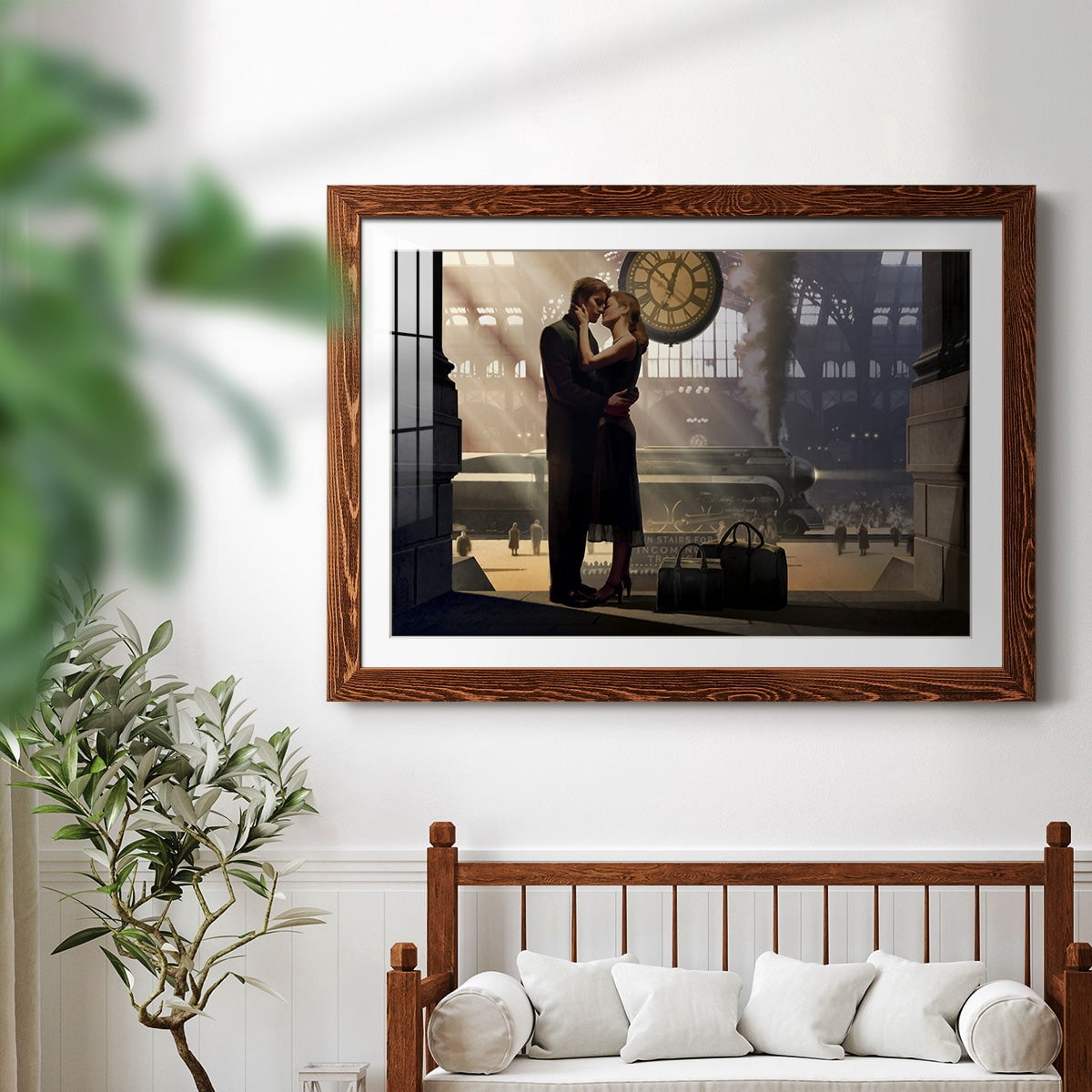 Au Revoir-Premium Framed Print - Ready to Hang