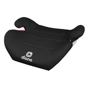 Diono Solana Lite Backless Booster Car Seat for Kids, Lightweight Travel Booster Seat, Machine Washable Cover, Fits Children 40-100 lbs, Black Storm
