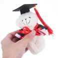 thumbnail image 4 of Miangastore Small Bears Mini Graduation Bear Soft Fabric Graduation Favor 1Set, 4 of 8
