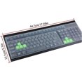 thumbnail image 3 of Transparent Keyboard Protector for PC, Dustproof Waterproof Silicone Cover for 104/107-Key Standard, 3 of 5