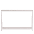 thumbnail image 4 of GZXS 2 Tier Console Table for Entryway, 43.3" Behind Couch Table with Storage Shelf, Sofa Table with Metal Frame for Hallway, Foyer, Living Room, Oak, 4 of 7