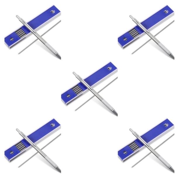 Methold Lápiz mecánico de ingeniería de acero inoxidable, reemplazo de mano, herramienta de pluma de diseño de trazado de dibujo de Type1