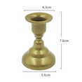 thumbnail image 2 of Modern Pillar Candle Holder Iron Taper Candle tabletop Candlestick for Party Desktop Decoration, 2 of 7