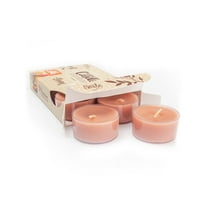 Fall Spice Tealight Candles - 6 Green Premium Scented Tea Lights - Natural Oils - Shortie's Candle Company