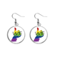 thumbnail image 1 of LGBT bandera del Arco Iris nos Pendientes pendientes de plata colgantes joyas señora Unbranded M, 1 of 3