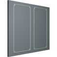 thumbnail image 6 of Ekena Millwork 24"W x 48"H Bradford Leaf Panel Moulding Kit (Double Panel), 6 of 10