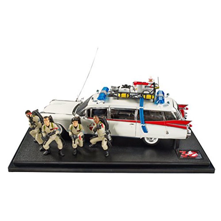 Ghostbusters ECTO-1 30th Anniversary w/Figures 1:18th Hotwheels