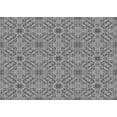thumbnail image 1 of Ahgly Company Machine Washable Indoor Rectangle Transitional Ash Gray Area Rugs, 3' x 5', 1 of 7