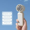 thumbnail image 3 of Handheld Fan, 5 Speed Wind Battery Operated Rechargeable Portable Personal Cooling Companio for Outdoor Travel Working, 3 of 7