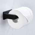thumbnail image 3 of Muyoka Soporte de papel higiénico con 4 ganchos para toallas, sin perforación, autoadhesivo, de acero inoxidable, accesorios de baño para el hogar, para cuarto de ducha, paquete de 5 Muyoka Hogar, 3 of 7