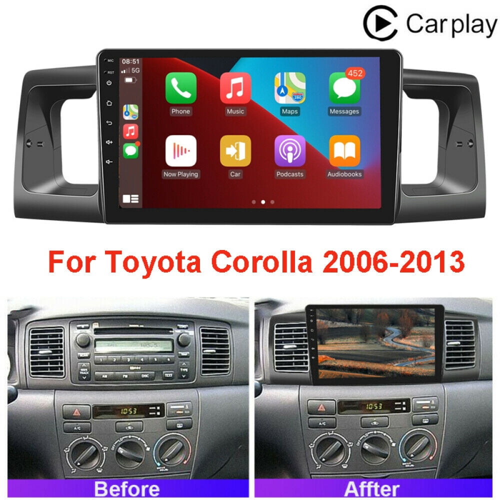 Onemayship For Toyota Corolla 2006-2013 32GB Android 11 Car Stereo Radio  Carplay GPS Navi 
