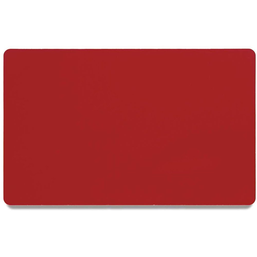 Bastex Pack of 60 Red Metal Cards Blanks for Business Card Engraving