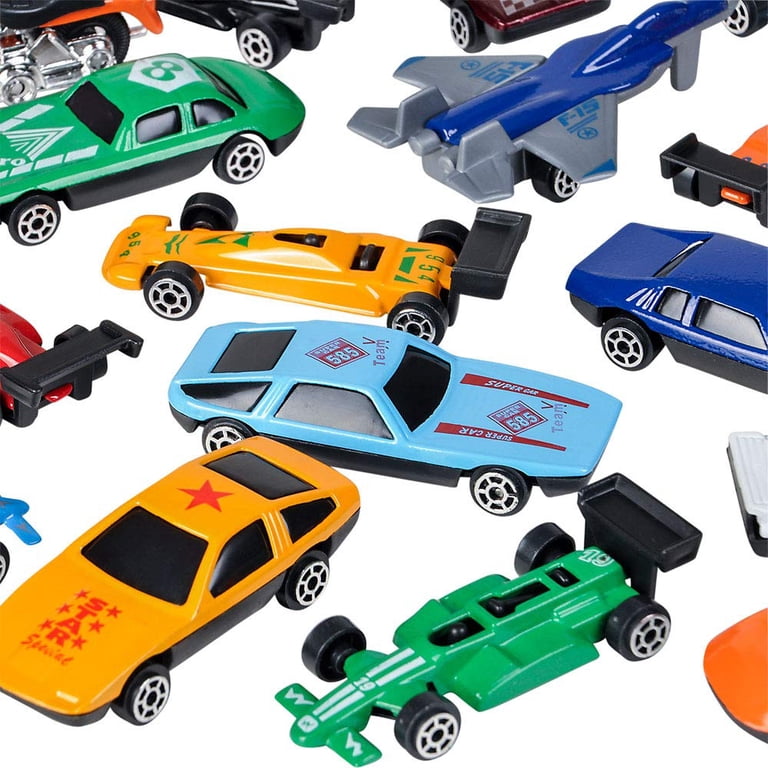 Rhode Island Novelty Turbo Racer Die Cast Car and Motorcycle Set