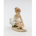 thumbnail image 5 of Cosmos Gifts 20865 Bailarina en figura de cerámica blanca, 3-7/8 pulgadas, 5 of 5