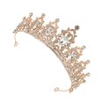 thumbnail image 2 of Guardurnaity Accesorios para el cabello de novia hechos a mano con champán, accesorio para el cabello de boda con de reina firme y encantadora Accesorio para el cabello, 2 of 6