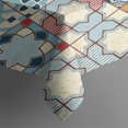 thumbnail image 3 of Rectangle Waterproof Tablecloth 60×84 Inch, Colorful Mix Pattern Reusable Indoor/Outdoor Durable Table Cover for Party Kitchen Dinner Room Decor, 3 of 5