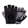 thumbnail image 1 of Guantes de fitness de medio dedo para hombres y mujeres, para entrenamiento en gimnasio, mancuernas, yoga, deportes, equitación, malla de mariposa, transpirables y finos, 1 of 6