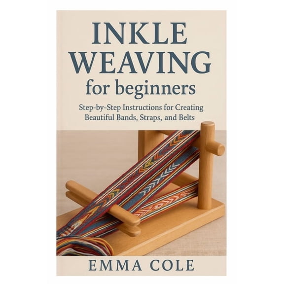 Inkle Weaving for beginners: Step-by-Step Instructions for Creating Beautiful Bands, Straps, and Belts, (Paperback)