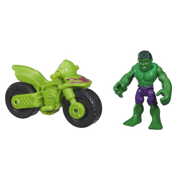 Super Hero Adventures Hulk With Bike