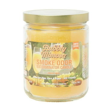 Smoke Odor Candle Bubbly Mimosa 13oz Jar