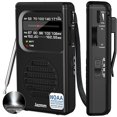 thumbnail image 1 of Radio meteorológica Jazmm Pocket portátil AM FM con linterna, 1 of 9