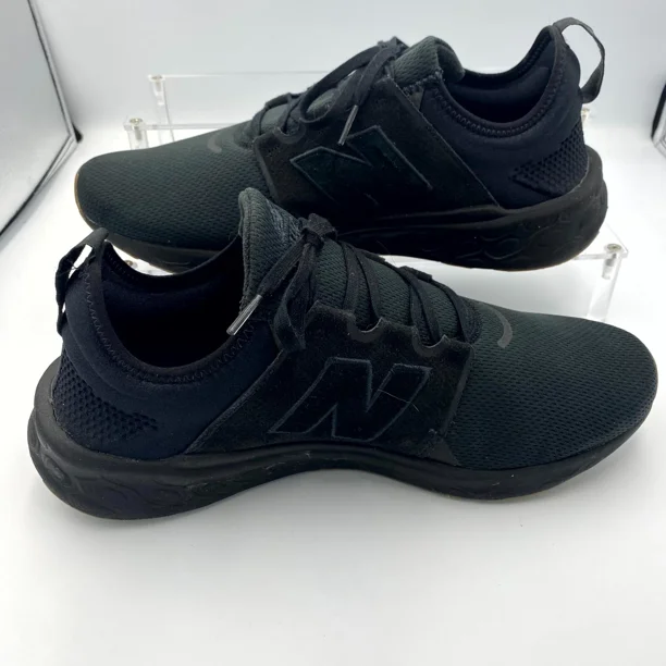 New Balance Fresh Foam X Cruz V3 MCRUZAB3 Unisex M11.5/W13 Sneakers Black Shoes