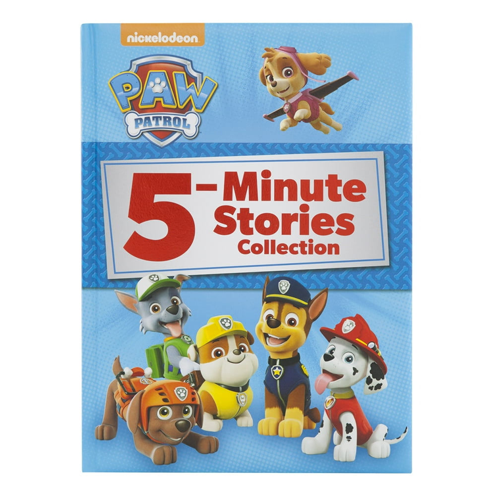 paw patrol book and figures
