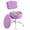 Purple, variant on Romorgniz Vanity Chair with Storage Height Adjustable Desk Chair with Wheels for Bedroom & Home Office, Pink