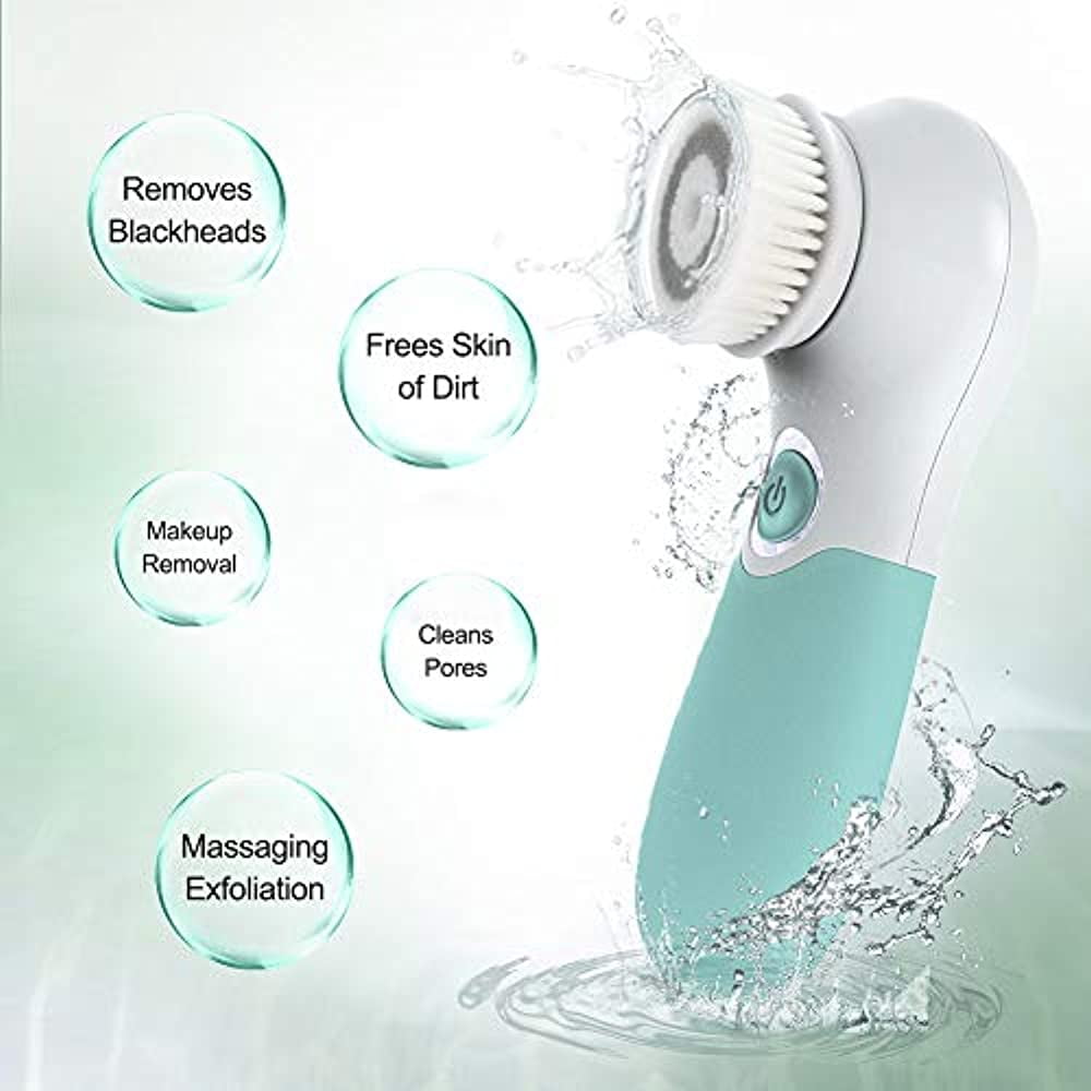 Rotating Facial Cleansing Brush Set – TOUCHBeauty