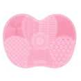 thumbnail image 1 of Alfombrilla de silicona para limpieza de brochas de maquillaje, almohadilla limpiadora para brochas de maquillaje, alfombrilla de limpieza para brochas cosméticas con ventosa, 1 of 5